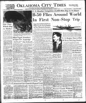 Oklahoma City Times (Oklahoma City, Okla.), Vol. 60, No. 27, Ed. 1 Wednesday, March 2, 1949