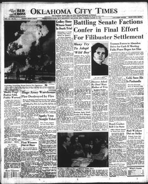 Oklahoma City Times (Oklahoma City, Okla.), Vol. 60, No. 38, Ed. 2 Tuesday, March 15, 1949