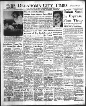 Oklahoma City Times (Oklahoma City, Okla.), Vol. 60, No. 42, Ed. 2 Saturday, March 19, 1949