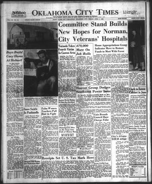 Oklahoma City Times (Oklahoma City, Okla.), Vol. 60, No. 53, Ed. 3 Friday, April 1, 1949