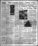 Thumbnail image of item number 1 in: 'Oklahoma City Times (Oklahoma City, Okla.), Vol. 60, No. 59, Ed. 1 Friday, April 8, 1949'.