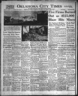 Oklahoma City Times (Oklahoma City, Okla.), Vol. 60, No. 62, Ed. 3 Tuesday, April 12, 1949