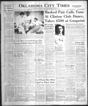 Oklahoma City Times (Oklahoma City, Okla.), Vol. 60, No. 141, Ed. 4 Friday, July 15, 1949