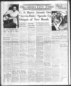 Oklahoma City Times (Oklahoma City, Okla.), Vol. 60, No. 154, Ed. 2 Monday, August 1, 1949