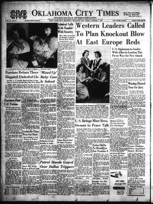 Oklahoma City Times (Oklahoma City, Okla.), Vol. 60, No. 210, Ed. 4 Friday, October 7, 1949