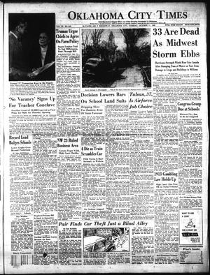 Oklahoma City Times (Oklahoma City, Okla.), Vol. 60, No. 213, Ed. 1 Tuesday, October 11, 1949