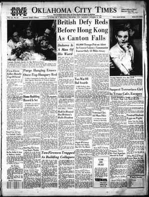 Oklahoma City Times (Oklahoma City, Okla.), Vol. 60, No. 217, Ed. 3 Saturday, October 15, 1949