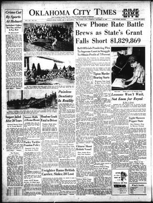 Oklahoma City Times (Oklahoma City, Okla.), Vol. 60, No. 219, Ed. 3 Tuesday, October 18, 1949