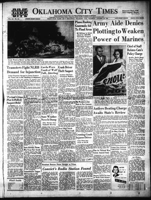 Oklahoma City Times (Oklahoma City, Okla.), Vol. 60, No. 221, Ed. 4 Thursday, October 20, 1949