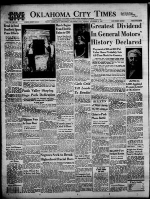 Oklahoma City Times (Oklahoma City, Okla.), Vol. 60, No. 237, Ed. 4 Tuesday, November 8, 1949