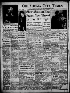 Oklahoma City Times (Oklahoma City, Okla.), Vol. 60, No. 240, Ed. 3 Friday, November 11, 1949