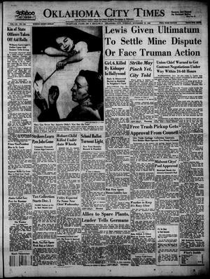 Oklahoma City Times (Oklahoma City, Okla.), Vol. 60, No. 243, Ed. 1 Tuesday, November 15, 1949