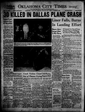 Oklahoma City Times (Oklahoma City, Okla.), Vol. 60, No. 255, Ed. 4 Tuesday, November 29, 1949