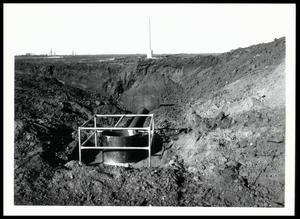 Recharge Well Under Construction
