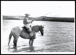 Fishing From Horseback