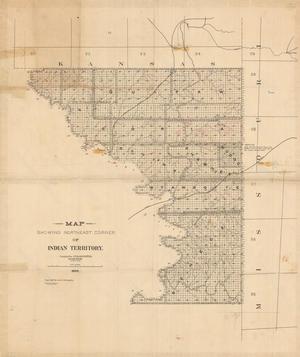 Map of Indian Territory