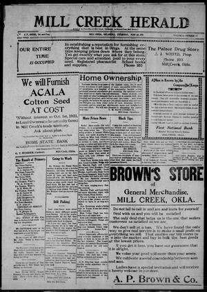 Mill Creek Herald (Mill Creek, Okla.), Vol. 6, No. 22, Ed. 1 Thursday, March 24, 1921