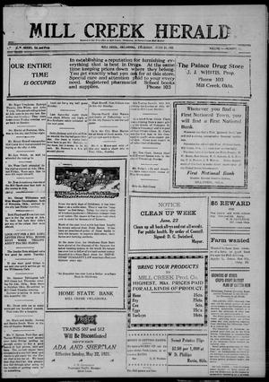 Mill Creek Herald (Mill Creek, Okla.), Vol. 8, No. 35, Ed. 1 Thursday, June 23, 1921