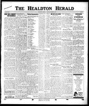 The Healdton Herald (Healdton, Okla.), Vol. 13, No. 19, Ed. 1 Thursday, March 5, 1931