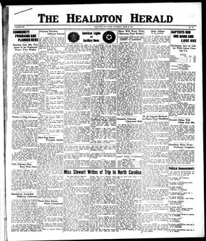 The Healdton Herald (Healdton, Okla.), Vol. 14, No. 36, Ed. 1 Thursday, June 30, 1932