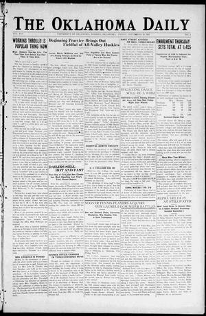 The Oklahoma Daily (Norman, Okla.), Ed. 1 Friday, September 16, 1921