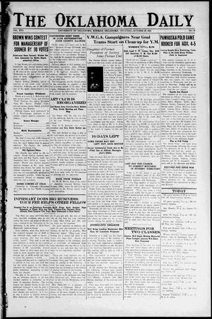 The Oklahoma Daily (Norman, Okla.), Ed. 1 Thursday, October 20, 1921