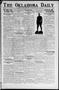Primary view of The Oklahoma Daily (Norman, Okla.), Ed. 1 Saturday, October 29, 1921