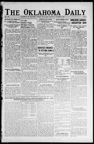 The Oklahoma Daily (Norman, Okla.), Ed. 1 Wednesday, November 9, 1921