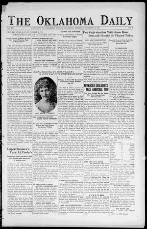 The Oklahoma Daily (Norman, Okla.), Ed. 1 Wednesday, November 16, 1921