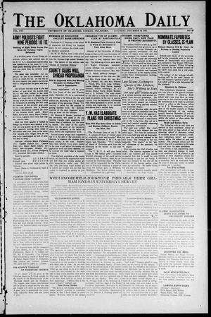 The Oklahoma Daily (Norman, Okla.), Ed. 1 Saturday, December 10, 1921