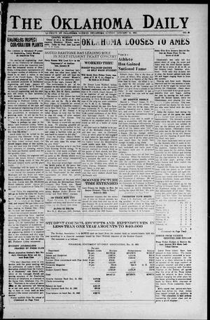The Oklahoma Daily (Norman, Okla.), Ed. 1 Sunday, January 15, 1922