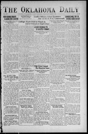 The Oklahoma Daily (Norman, Okla.), Ed. 1 Wednesday, March 1, 1922