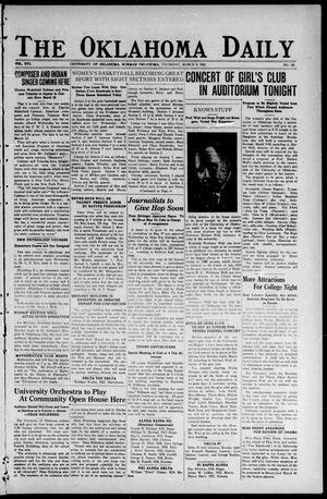 The Oklahoma Daily (Norman, Okla.), Ed. 1 Thursday, March 9, 1922