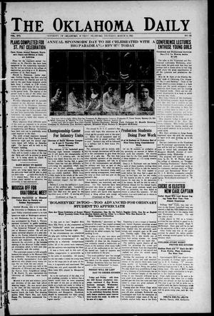 The Oklahoma Daily (Norman, Okla.), Ed. 1 Thursday, March 16, 1922