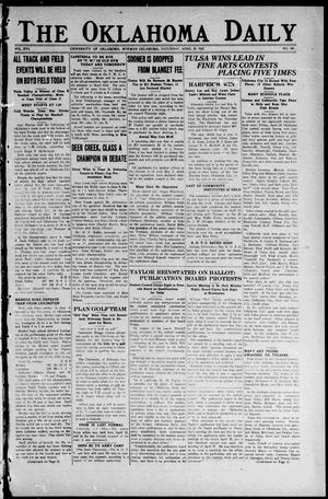 The Oklahoma Daily (Norman, Okla.), Ed. 1 Saturday, April 29, 1922