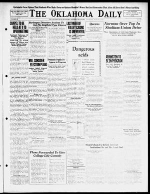 The Oklahoma Daily (Norman, Okla.), Vol. 9, No. 132, Ed. 1 Thursday, March 12, 1925