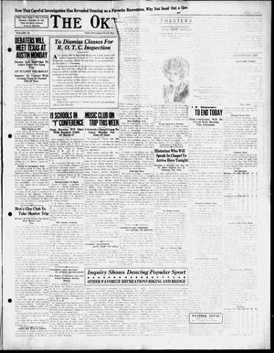 The Oklahoma Daily (Norman, Okla.), Vol. 9, No. 141, Ed. 1 Sunday, March 22, 1925