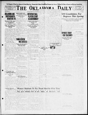 The Oklahoma Daily (Norman, Okla.), Vol. 9, No. 146, Ed. 1 Saturday, March 28, 1925