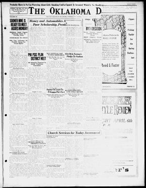 Primary view of object titled 'The Oklahoma Daily (Norman, Okla.), Vol. 9, No. 153, Ed. 1 Sunday, April 5, 1925'.