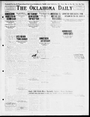 The Oklahoma Daily (Norman, Okla.), Vol. 9, No. 155, Ed. 1 Wednesday, April 8, 1925