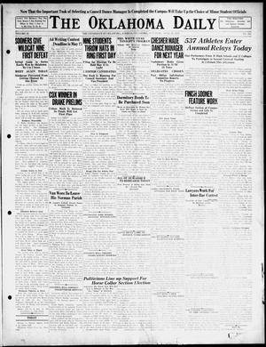 The Oklahoma Daily (Norman, Okla.), Vol. 9, No. 166, Ed. 1 Saturday, April 25, 1925