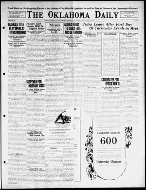 The Oklahoma Daily (Norman, Okla.), Vol. 9, No. 171, Ed. 1 Friday, May 1, 1925