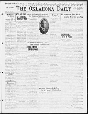 The Oklahoma Daily (Norman, Okla.), Vol. 11, No. 3, Ed. 1 Thursday, September 16, 1926