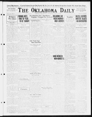 The Oklahoma Daily (Norman, Okla.), Vol. 11, No. 9, Ed. 1 Thursday, September 23, 1926