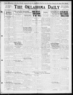 The Oklahoma Daily (Norman, Okla.), Vol. 11, No. 29, Ed. 1 Saturday, October 16, 1926