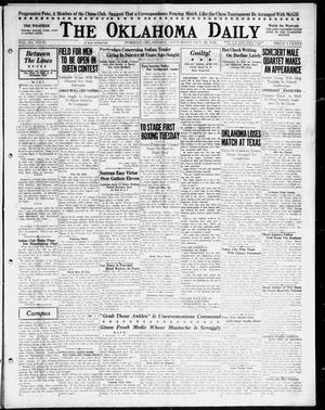 The Oklahoma Daily (Norman, Okla.), Vol. 11, No. 41, Ed. 1 Saturday, October 30, 1926