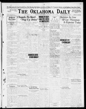 The Oklahoma Daily (Norman, Okla.), Vol. 11, No. 55, Ed. 1 Tuesday, November 16, 1926