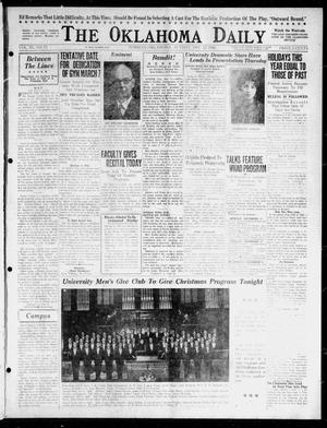 The Oklahoma Daily (Norman, Okla.), Vol. 11, No. 75, Ed. 1 Sunday, December 12, 1926