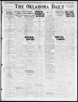 The Oklahoma Daily (Norman, Okla.), Vol. 11, No. 76, Ed. 1 Tuesday, December 14, 1926