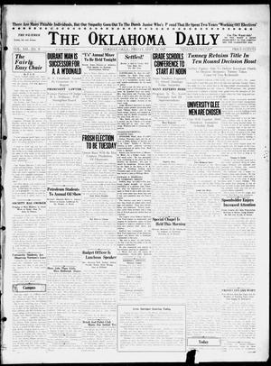 The Oklahoma Daily (Norman, Okla.), Vol. 12, No. 10, Ed. 1 Friday, September 23, 1927